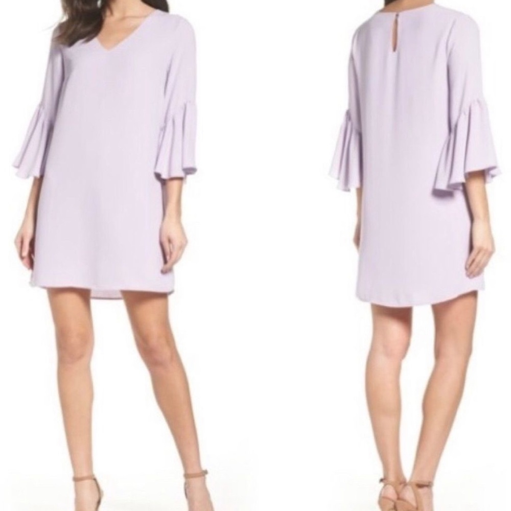 Pink Chelsea28 Bell Sleeve Shift Dress